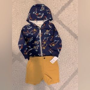 Carter’s/ OshKosh Hoodie/short set